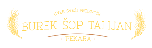 Burek Šop Talijan logo Pekara Bela Crkva