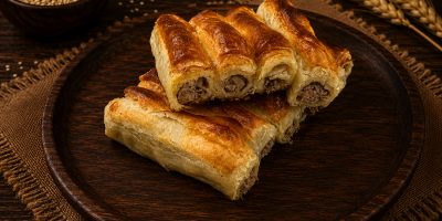 Koktel pecivo pitice sa mesom Burek Šop Talijan Pekara Bela Crkva